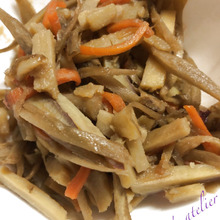 【リメイク】きんぴらごぼうが変身♪