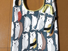 家で眠っていた100均アイテムでビニール袋型エコバッグ