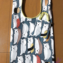 家で眠っていた100均アイテムでビニール袋型エコバッグ