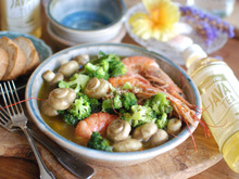 ♪JAVATEAとアヒージョでおうちランチ♪