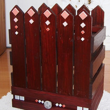 すのこで作った「新聞収納ボックス」を「引き出し付き」にリメイク!