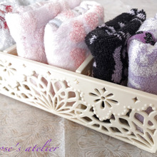 ミニタオルは可愛くコンパクトに⭐︎