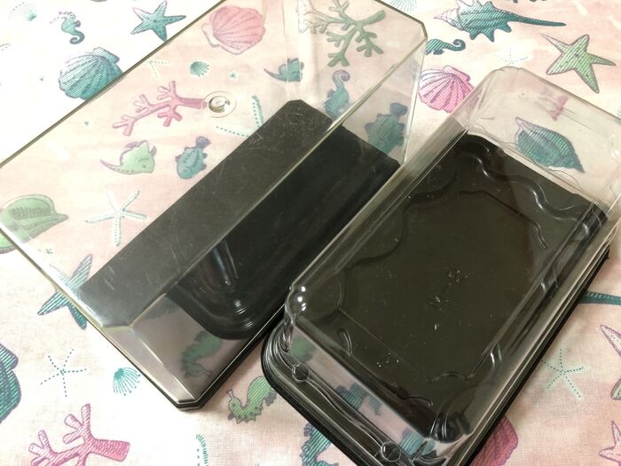 コレクションケースと並べてみました 2つを比較していきます
