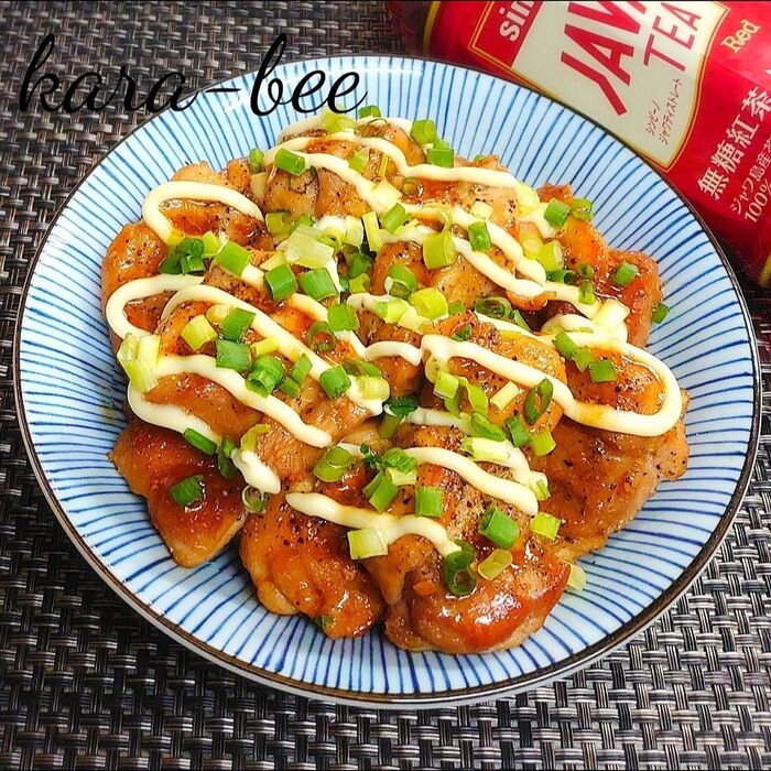 JAVATEAと一緒に♪めちゃウマ!オイマヨ生姜焼きチキン