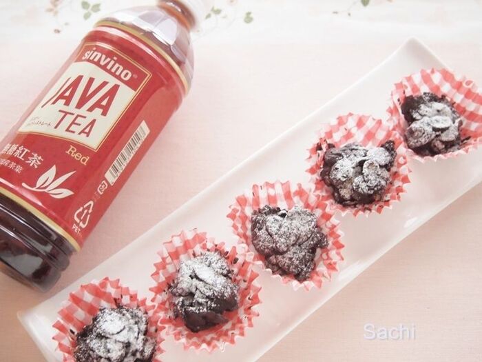 JAVATEA(ジャワティストレート )と手作りチョコフレークボール