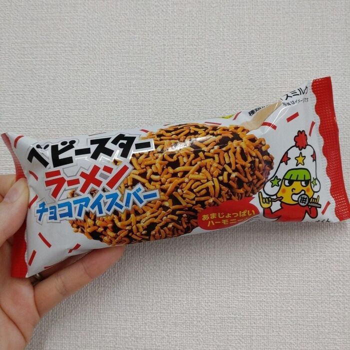 ファミマ限定!ベビースターラーメンチョコアイスバー