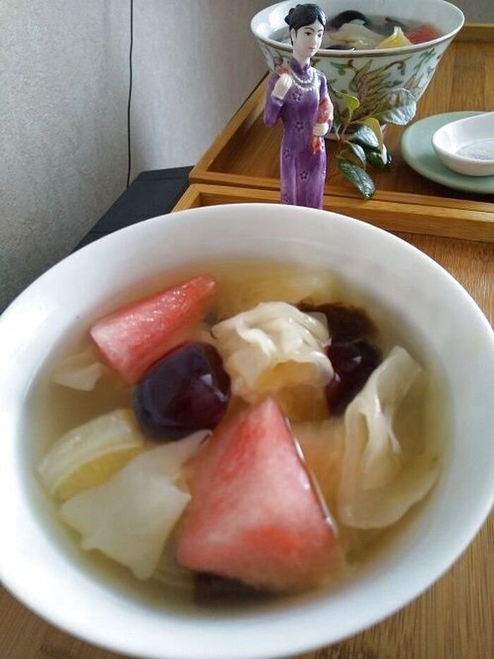 楊貴妃が食べたという【白きくらげ】スイーツ♪