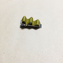 クラフトバンドのヘアクリップ