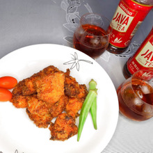 スパイシーチキンを食べて爽やかなJavaTeaで夏を楽しもう♪