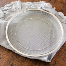 こんなに便利とはびっくり!無印良品のステンレス平ざる(大きい方のサイズ)