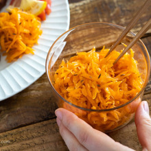 クミンのキャロットラペ。副菜、作り置き、にんじんの大量消費に!