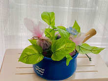 思い出が一杯の取っ手が木製の小鍋!木目を生かして焦げた鍋をリメイク