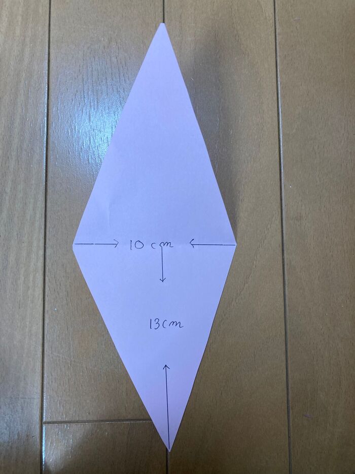 ②ガーランドを作る。