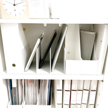 パソコン収納にも無印良品が大活躍