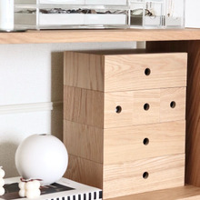 【無印良品】木製小物収納でメガネ&レシートを溜めないざっくり管理術