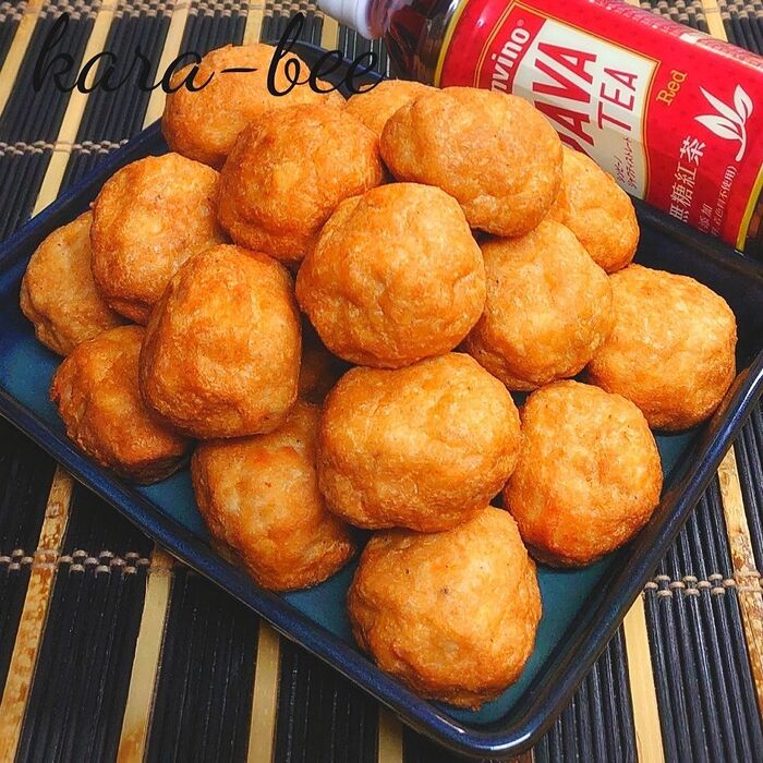 やっぱりコレでしょ!JAVATEAと一緒に食べると美味しい!オイマヨからあげくん