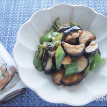 フンドーキン ごま田楽みそで大分県産ピーマンと茄子の味噌炒め