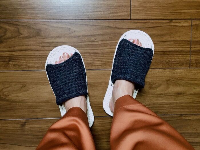 【無印良品】裸足族必見!いつもさらっと気持ちよく脱げにくいルームサンダル