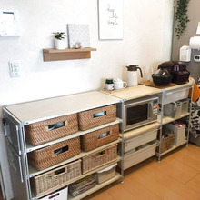 【百均】棚に傷が入るのを防止・スムーズに引き出せます