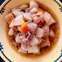 大根と厚揚げのそぼろ煮