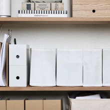 化粧品収納に悩んだら?仮置きでもスッキリ見せる【無印】活用法