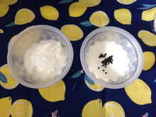 ヨーグルトを冷凍する・ミニミニ実験