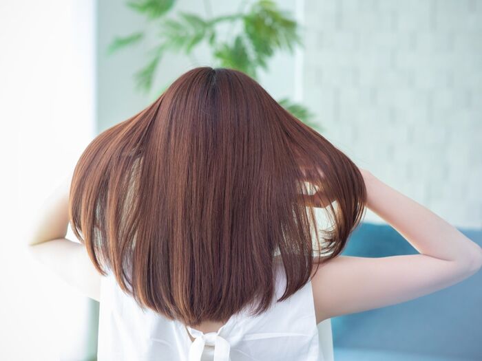 勘違い① 完全に髪が乾くまで、温風で乾かす