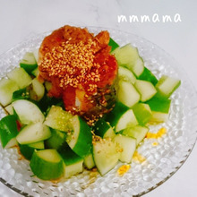 簡単!3分おつまみ☆辛々さばみそきゅうり