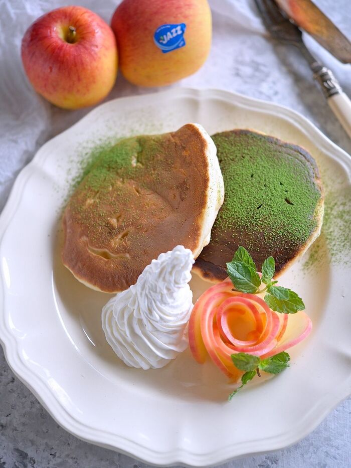 アップル甘酒パンケーキ
