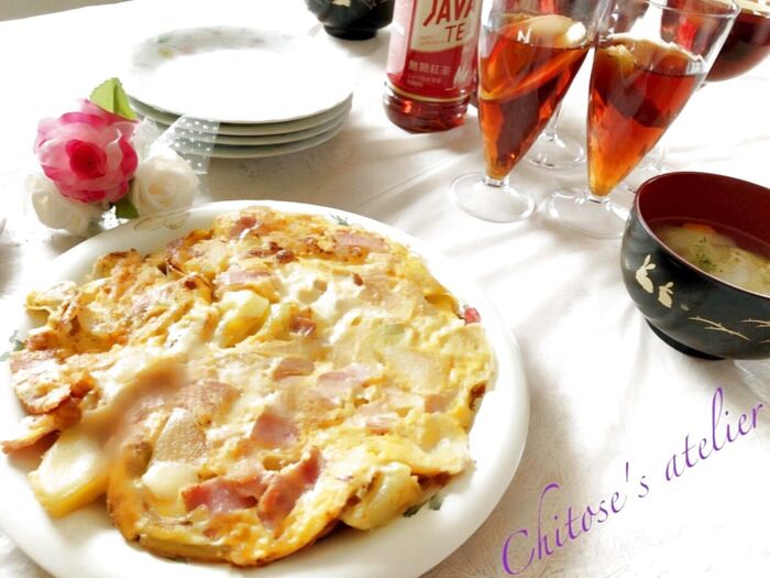 休日の朝ご飯はちょっぴりリッチに♪ジャワティと共に⭐︎