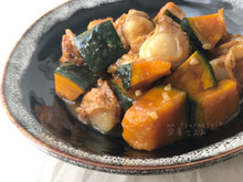 【食材3つ!旬野菜で免疫力アップ↑】ご飯がすすむ‼かぼちゃとホタテのオイバター炒め #メイン #簡単