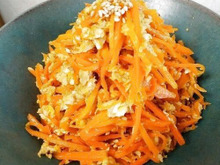 【にんじんしりしり】たくさん作って冷凍OK!