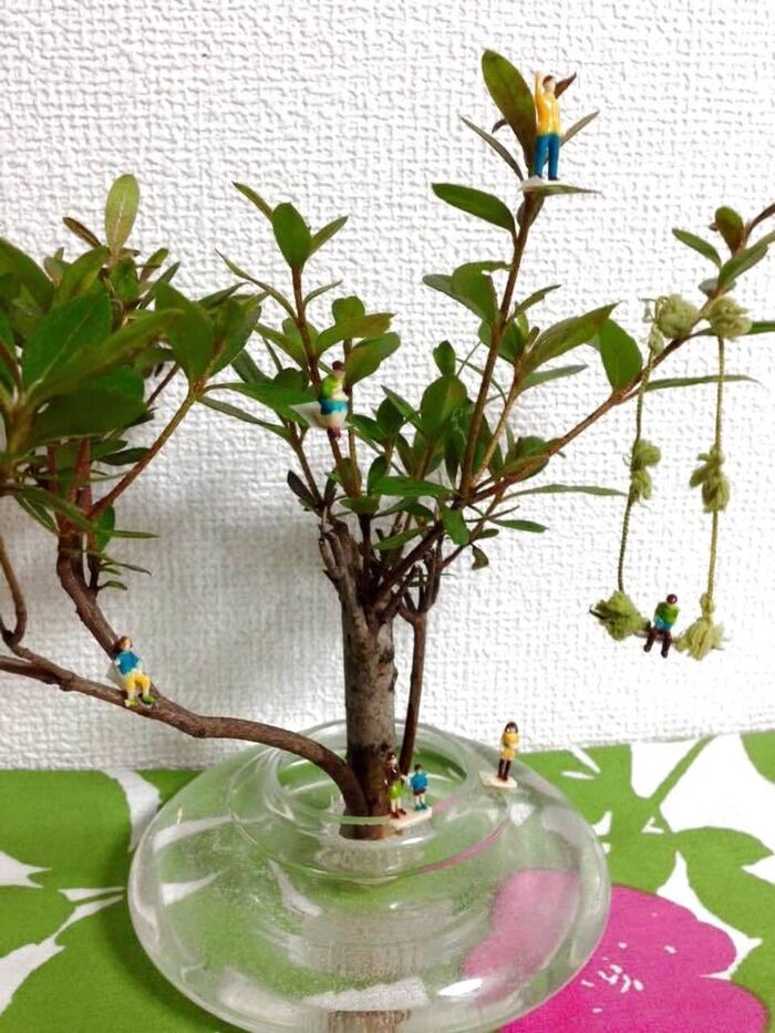 ●ダイソーのジオラマ人形