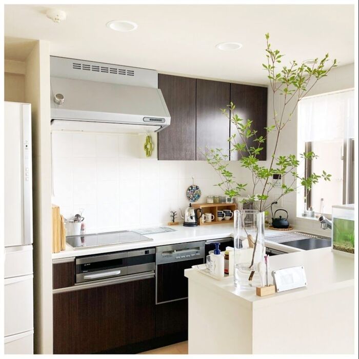 大きめの花瓶に投げ込むだけ!