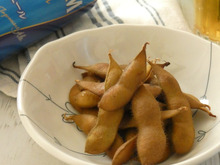 おうちで楽しむ★枝豆の燻製