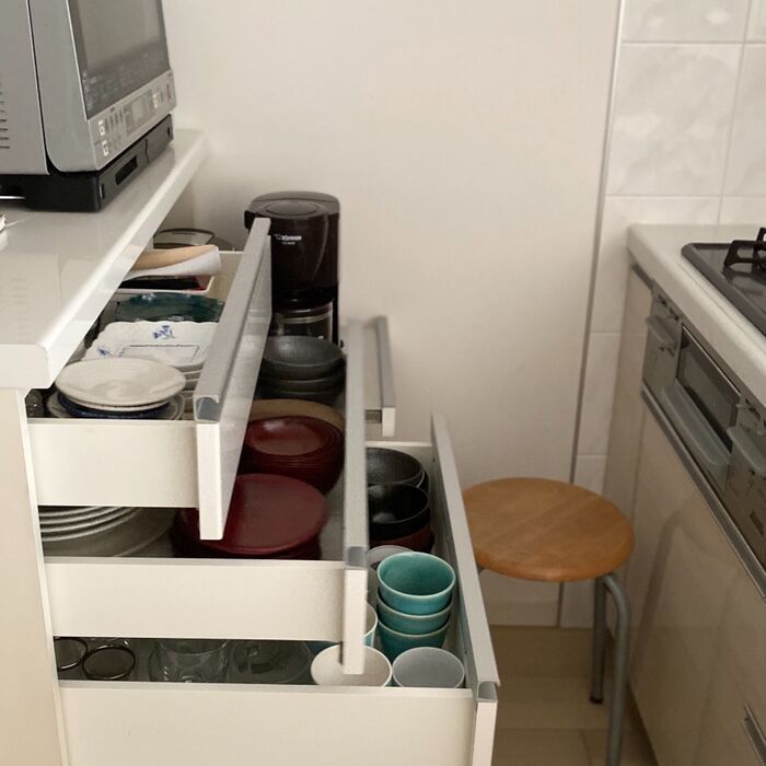 引き出しタイプは奥まで無駄なく使える