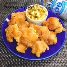 高菜オイマヨタルタルで激ウマ♪ビールが進む!中華風オイシャン唐揚げ