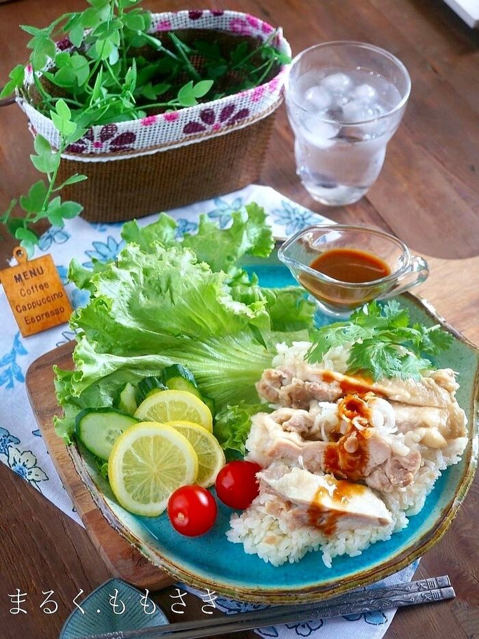 大満足!炊飯器1つで作れる『無印良品』の手づくりキット『カオマンガイ(タイの鶏飯)』を作ってみた♪