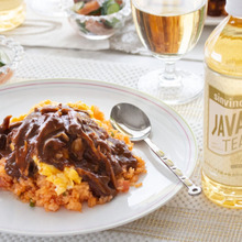 デミソースでちょっとご馳走!JAVATEAと楽しむとろとろオムライス