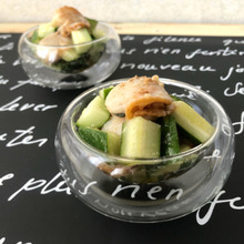 【夏にぴったり爽やかな副菜】食欲アップ↑ホタテときゅうりのオリーブオイル和え #簡単 #さっぱり