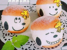 【簡単】スヌーピーとウッドストックのマリトッツォ