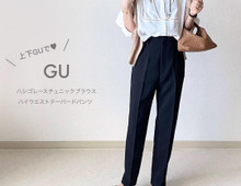 【GU】これ1,990円!?繊細なレースで高見えするチュニックブラウスは即買い!