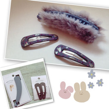 セリアのヘアアクセを秋冬アレンジしてみました