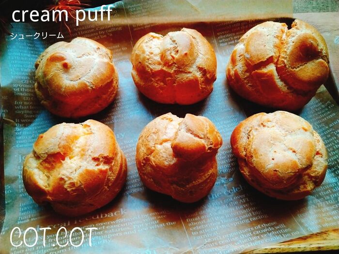 ★生地を炒めて失敗なし‼クリームぎっしり至福のシュークリーム★