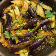 なす焼き揚げピリ辛香味漬け