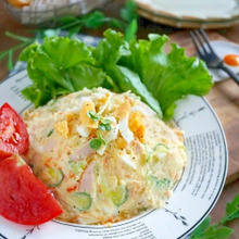 じゃがいもが美味しい♪デリ風ポテトサラダ