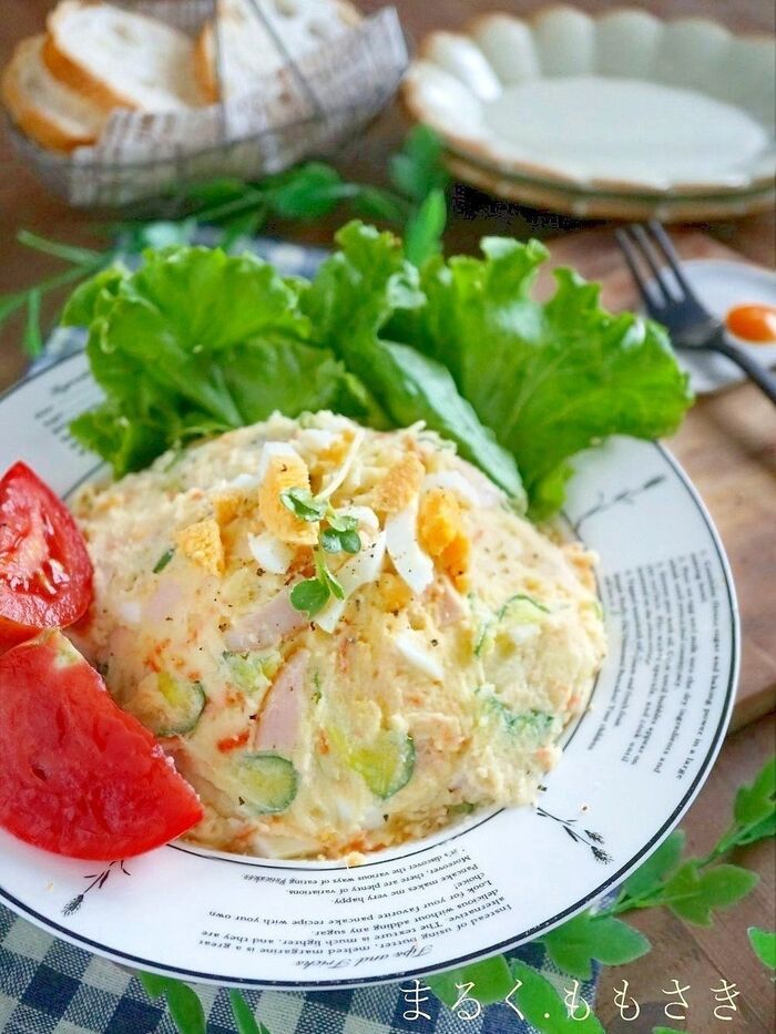 じゃがいもが美味しい♪デリ風ポテトサラダ