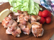 【もみ込んで焼くだけ免疫力アップ‼︎】にんにくとごま油のもみ込みチキン #簡単 #メインおかず