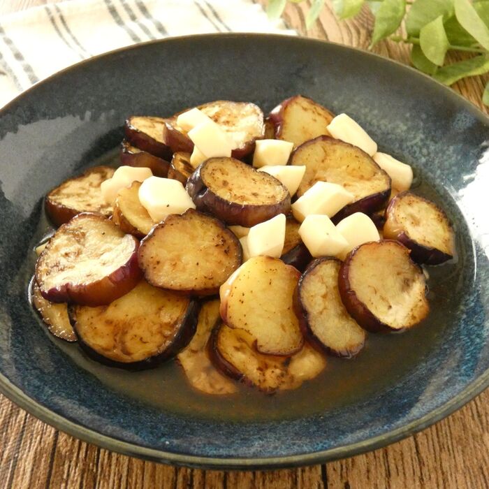 ナスとチーズのマリネ