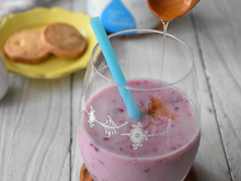 夏の疲れに効く!甘酒ブルーベリースムージー